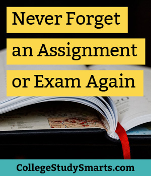 Never Forget an Assignment or Exam Again